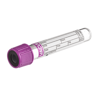 TUBE, BLD COL K2EDTA LAV/BLK 4ML PET VACUETTE (50/PK 24PK/CS | Quantity - 1x PK
