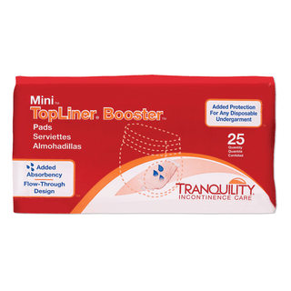 PAD, INCONT BOOSTER 10 1/2"X2 3/4" 5.7OZ CAP(25/PK 8P/ | Quantity - 1x PK