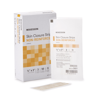 CLOSURE, SKIN FLEX LF TAN 1/4X3" (3/PK 50PK/BX 4BX/CS) | Quantity - 1x CS