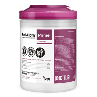 WIPE, GERM SANI-CLOTH PRIME DISP LG 6"X6.75" (160/CN 12CN/CS | Quantity - 1x CN