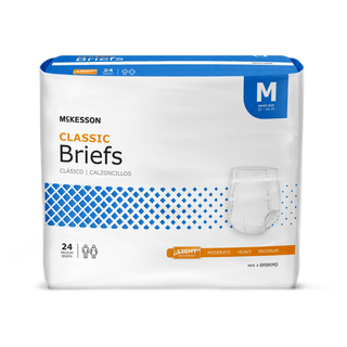 BRIEF, TAB CLSR CLASSIC MED 32-44 (24/BG 4BG/CS) | Quantity - 1x BG
