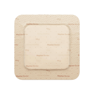 DRESSING, BORDER MEPILEX FLEX 4"X4" (5/BX 10BX/CS) | Quantity - 1x CS