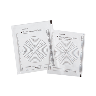 GUIDE, WND MEAS PLAS SHEET CM CIRC SCALE(100/BX 60 | Quantity - 1x EA