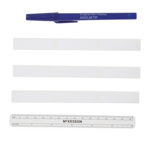 MARKER, SKIN REG STR LF RULER/LABELS (50/BX) | Quantity - 1x BX