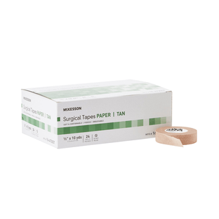 TAPE, ADHSV PAPER BRN 1/2"X10YDS (24RL/BX 12BX/CS) | Quantity - 1x BX
