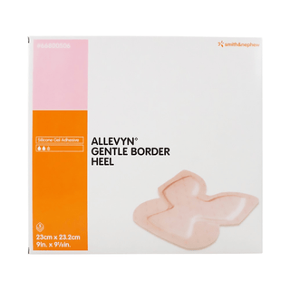 DRESSING, ALLEVYN GENTLE BORDER HEEL (5/BX 7BX/CS) | Quantity - 1x BX