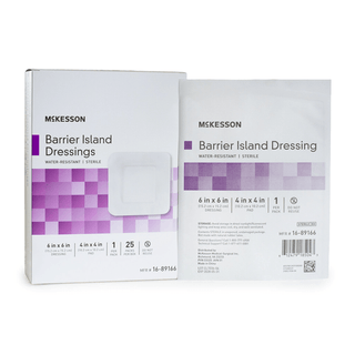 DRESSING, ISLAND BARR COMPOSITE STR WTRPRF 6X6(25/ | Quantity - 1x CS
