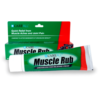 CAREALL MUSCLE RUB, CRM 3OZ (72/CS) | Quantity - 1x CS