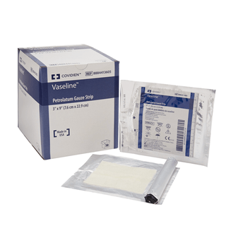 DRESSING, VASELINE FOIL PK STR3X9 (50/BX) KENDAL | Quantity - 1x EA