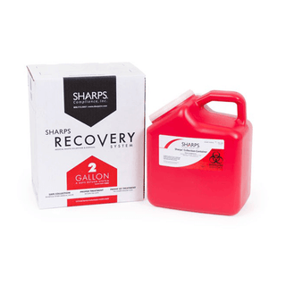 CONTAINER, SHARPS MAILBACK 2GLPRO-TEC (12/CS) | Quantity - 1x EA