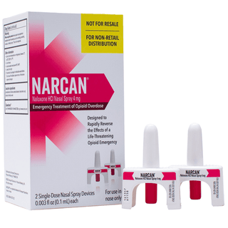 NARCAN NASAL, SPR 4MG (2/CT 12CT/CS) | Quantity - 1x CS