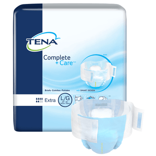 BRIEF, TENA COMPLETE+CARE WETNESS INDICATOR LG (24/BG 3BG/CS | Quantity - 1x BG