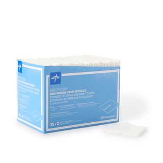 SPONGE, DRN IV N/WOVNSTR 2"X2" (2/PK 35PK/BX 20BX/CS) | Quantity - 1x CS