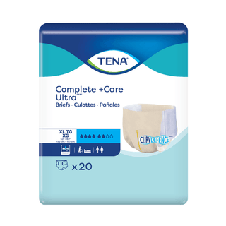 BRIEF, ULTRA TENA COMPLETE +C ARE XLG (20/PK, 4PK/CS) | Quantity - 1x CS