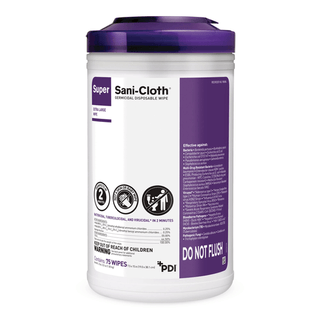 WIPE, SANI-CLOTH GERMICIDAL DISP XLG 8"X15" (75/CN 6/CN/CS) | Quantity - 1x CN