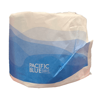 TISSUE, TOILET 2PLY 4.5X4.05 WHT (80RL/CS) | Quantity - 1x EA