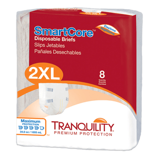 BRIEF, INCONT SMARTCORE 2XLG (8/PK 4PK/CS) | Quantity - 1x CS