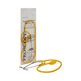 STETHOSCOPE, DISP YLW LF | Quantity - 1x EA