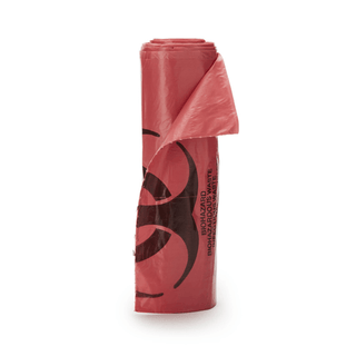 BAG, BIOHAZ RED 40X46 40-45GL 17MIC .66MIL (200/CS) | Quantity - 1x CS