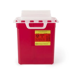 CONTAINER, SHARPS RED 3GL NESTABLE (10/CS) | Quantity - 1x EA
