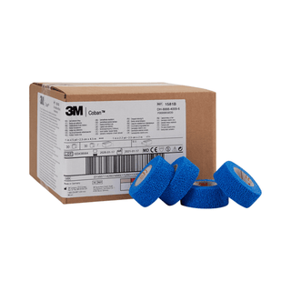 BANDAGE, COBAN ELAS BLU 1"X5YDS (30/CS) 3M | Quantity - 1x RL