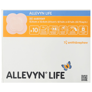 DRESSING, WND ALLEVY LIFE LF SIL ADH (10/BX 6BX/CS) | Quantity - 1x CS