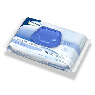 WASHCLOTH, WET CLASSIC TENA DISP (96/BG 6BG/CS) | Quantity - 1x CS