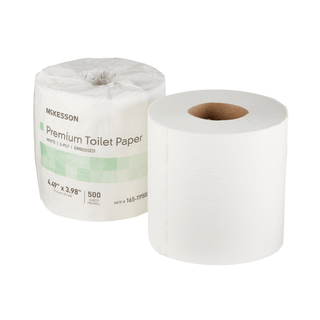 TISSUE, TOILET PREM WHT 2PLY (500SHEETS/RL 80RL/CS) | Quantity - 1x RL