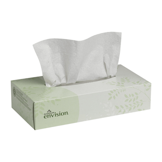 TISSUE, FACIAL ECON 2PLY WHT (30BX/CS) | Quantity - 1x BX