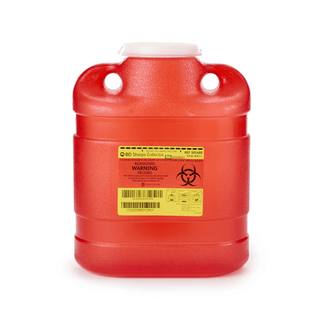 CONTAINER, SHARPS RED 6.9QT (12/CS) | Quantity - 1x EA