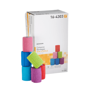 BANDAGE, COHESIVE N/S LF TAN 3" (24/CS) | Quantity - 1x CS