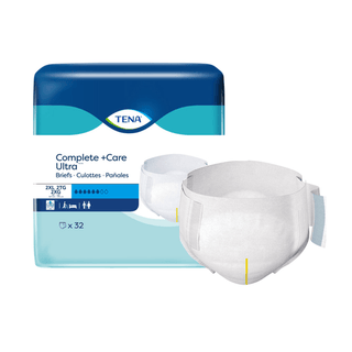 BRIEF, INCONT TENA UNSX COMPLETE CARE 2XLG (32/PK 2PK/CS) | Quantity - 1x CS