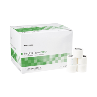 TAPE, ADHSV PAPER 1"X1 1/2YDS (100RL/BX 8BX/CS) | Quantity - 1x CS