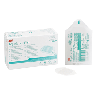DRESSING, TRANSP TEG 1 3/4"X1 3/4" (100/BX) 3M | Quantity - 1x BX