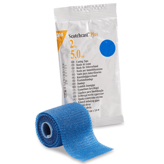 TAPE, CAST SCOTCHCAST 2"X4YDS BLU (10RL/BX) | Quantity - 1x BX