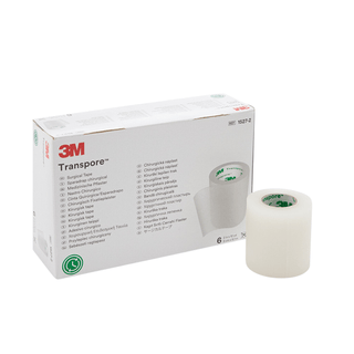 TAPE, ADHSV TRANSPORE 2"X10YDS(6RL/BX) 3M | Quantity - 1x BX