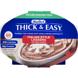 THICK&EASY, PUREE LASAGNE W/MEAT SAUCE 7OZ (7/CS) DMNDCR | Quantity - 1x CS