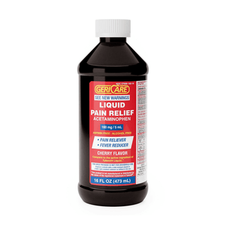 ACETAMINOPHEN LIQ 160MG/5ML CHERRY ELX AF 16OZ 12/CS | Quantity - 1x BT