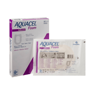DRESSING, HEEL AQUACEL ADH FM 8X5.5" (5/BX) | Quantity - 1x BX