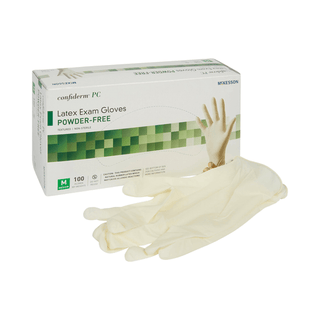 GLOVE, EXAM LTX MED N/S (100/BX 10BX/CS) | Quantity - 1x BX