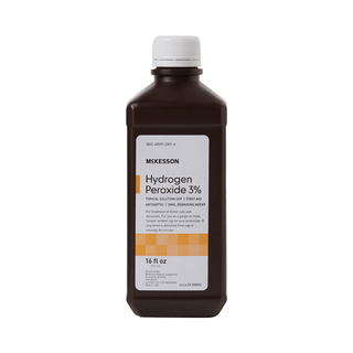 HYDROGEN PEROXIDE, 3% 16OZ (12/CS) | Quantity - 1x EA