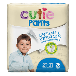 PANTS, TRAINING CUTIE BOY 2T-3T (26/BG 4BG/CS) | Quantity - 1x BG