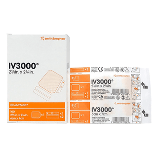 DRESSING, IV3000 1-HAND 2 3/8X2 3/4" (100/BX 9BX/C | Quantity - 1x BX
