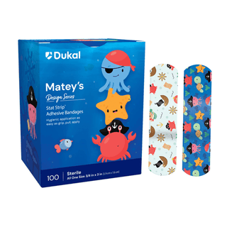 STAT STRIP, MATEY'S STR 3/4"X3" (100/BX 12/BX CS) | Quantity - 1x CS