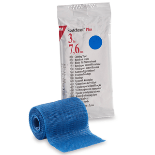 TAPE, CAST SCOTCHCAST 3"X4YDS BLU (10RL/BX) | Quantity - 1x RL