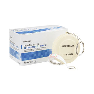 TAPE, MEASURE RETR LINEN 72" LF (6/BX) MGM63 | Quantity - 1x BX