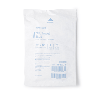 TOWEL, OR STR 2'S BLU (PK=EA 40PK/CS) DISP | Quantity - 1x CS