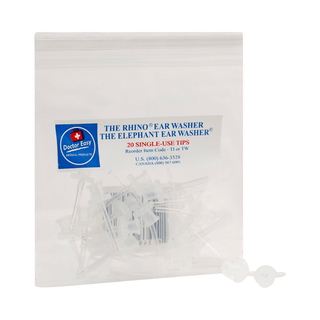 TIP, SNGL USE ELEPHANT EAR WASHER (20/PK) | Quantity - 1x PK