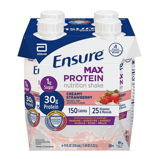ENSURE, MAX PROTEIN STRWBRY 330ML (4BT/PK 3PK/CS) | Quantity - 1x PK