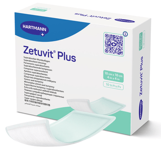DRESSING, WOUND ZETUVIT PLUS W/SAP 4"X4" (10/BX) | Quantity - 1x EA